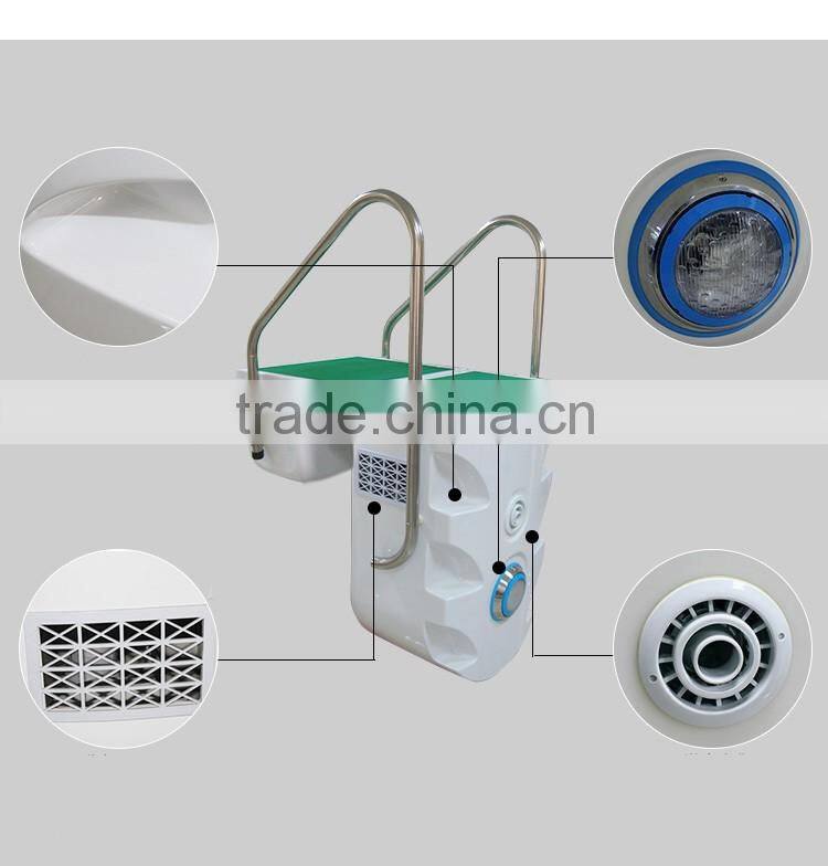 Pipeless Integration filter system, swimming pool filter cartridge