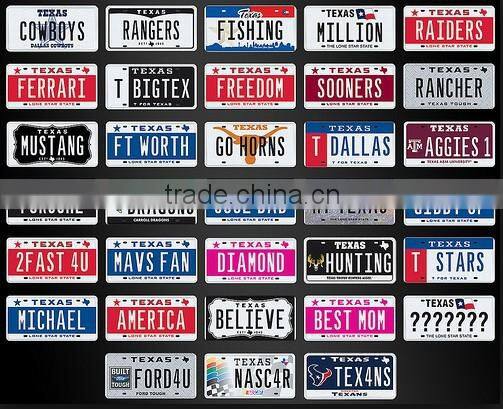 Registration License Plate