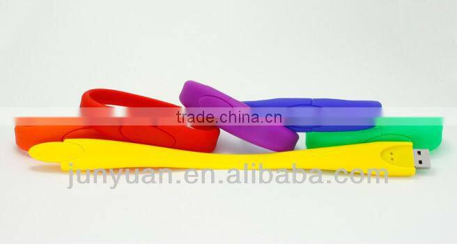 silicon USB stick bracelet giveaways