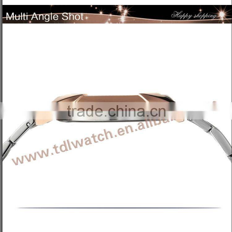 2013 New Sapphire Glass All Stainless Steel Couple's Branded Watch