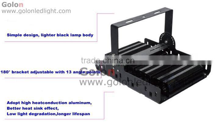 Panel led high bay light 200W IP65 wateproof 5 years warranty for sport court lighting led tennis court lighting