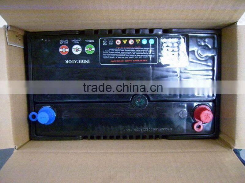 DIN55MF 55530/55565MF 12V 55AH Automotive lead acid battery/Car battery