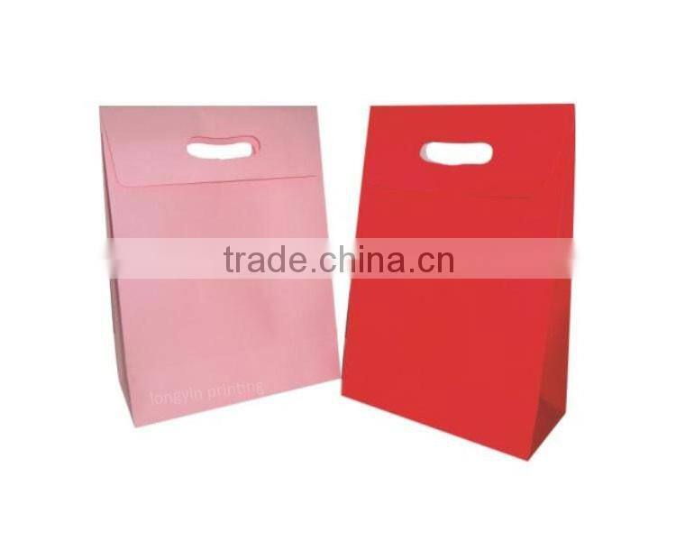 Colorful paper bag, shopping bag, gift bag printing