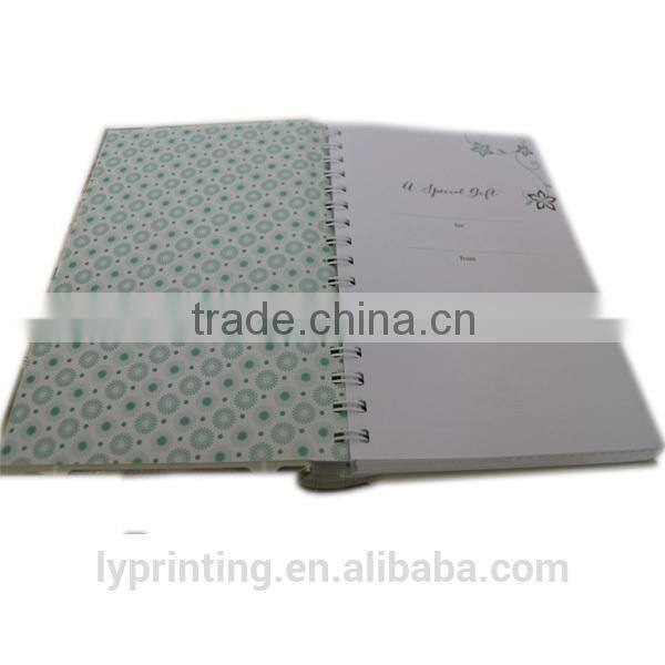 High quality gift notebook set printing custom notebook with case printing