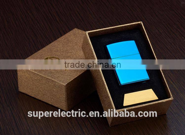 Professional design protable usb lighters high quality custom single arc cigarette lighter