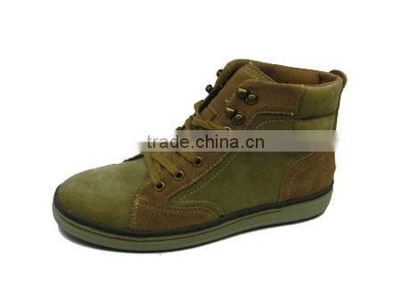 new model factory mens beige nubuck leather boots