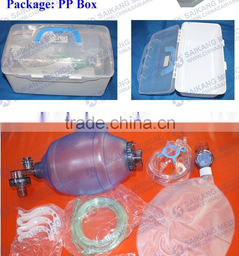 SKB-5C001 Medical Appliances Silicone Manual Resuscitator