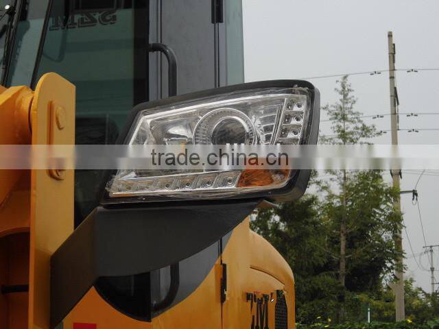 farm machinery 2.5 ton wheel loader NEOL300 bucket for corn/wheat with GOST certificate