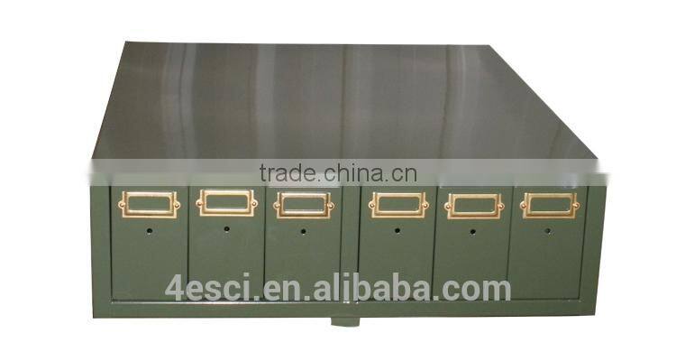 Durable and Stackable Cold Rolled Steel Microscope Slide Storage Cabinet