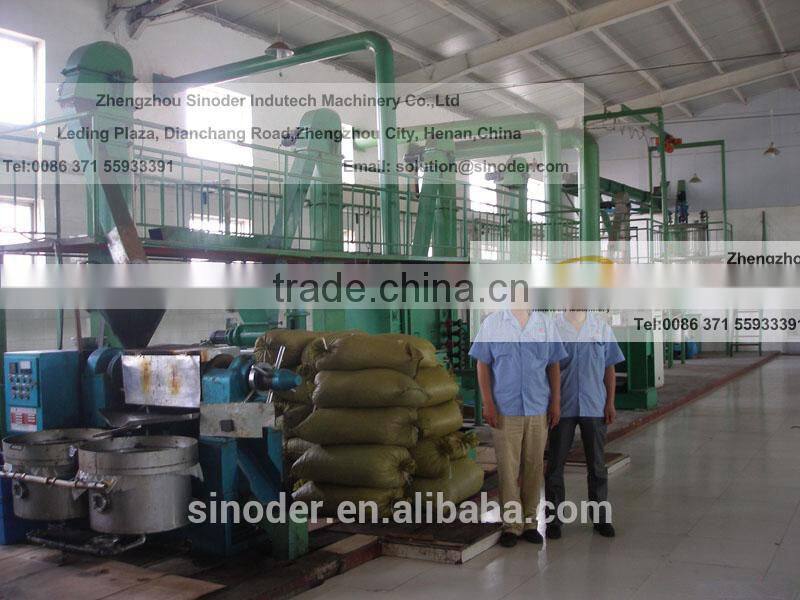 hot sales in Africa! 3T/D edible oil refining machine crude oil refinery for sale mini oil refinery