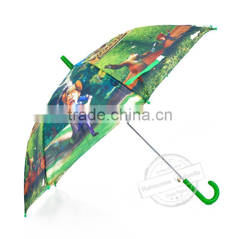 promotional child umbrella wholesale cheap price auto open kids umbrella
