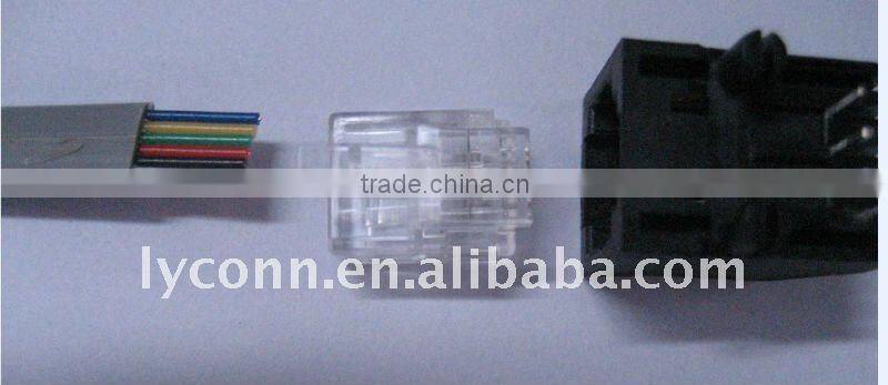 6cords Flat Cable /Telephone Cable