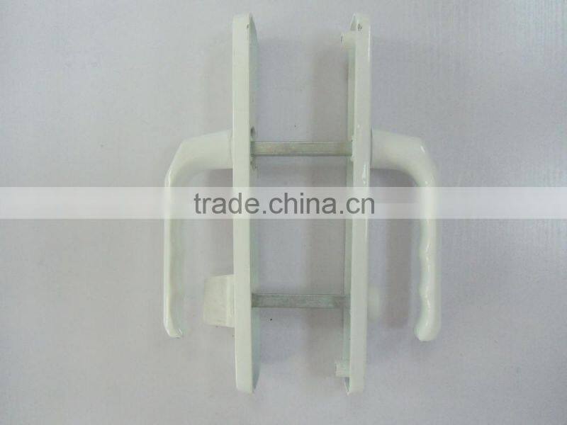 Stainless steel +aluminum alloy lock for security door