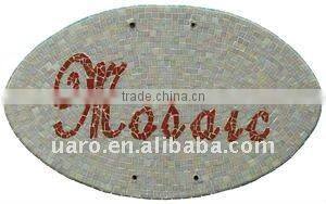 Glass Light Pink 10mm Craft Mini Tile Supply