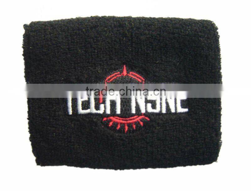 kids sport embroidery terry toweling wristband