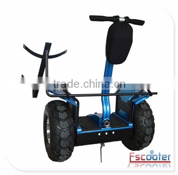Electric golf scooter 2 wheel with golfbag holder