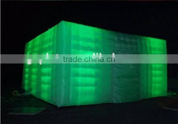 Party / wedding / family use led lighting inflatable photo booth