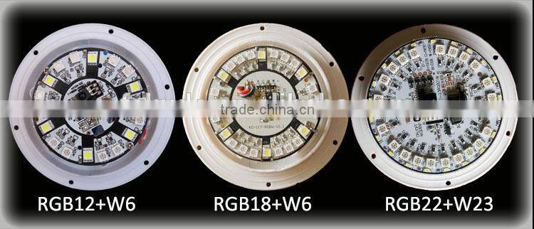 Multicolors changing LED light source/LED light base for LED furniture lighting