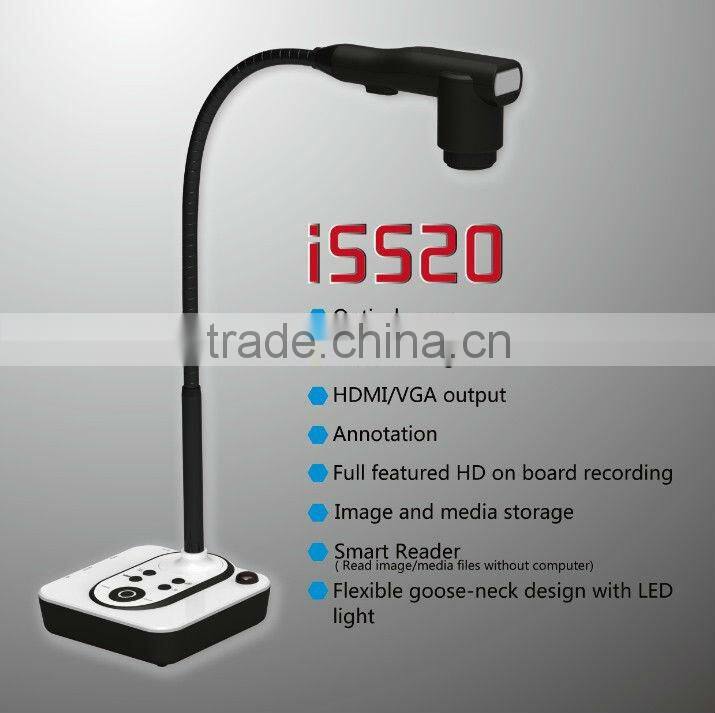 Hangzhou Wanin i5332 Portable Document Camera / Laptop Document Camera / A4 size Document Camera