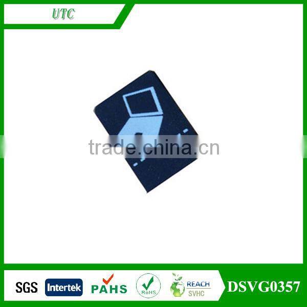 garments TPU silkscreen printing transparent brand size label