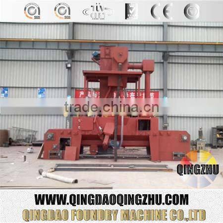 CE Approved Wire Mesh Conveyor Shot Blasting Machine