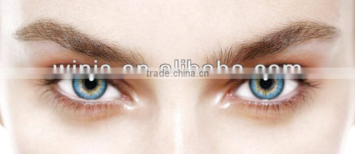 korean sapphire color cheap contact lens