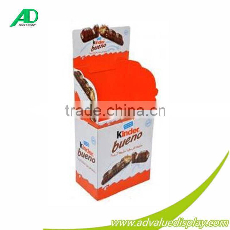 Eye Catching Floor Cardboard Display for coffee /Tabletop coffee Display Stand/display dump bins