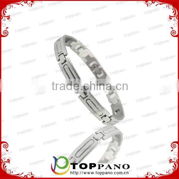 new fashion modern leisure energy stainless steel bracelet for wholesale