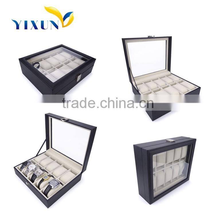 Luxury Padded Paper Watch Box Custom Logo Watch packaging Box With Insert