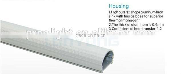 Made in China ce rohs fcc approved tubo led 18w with motion sensor