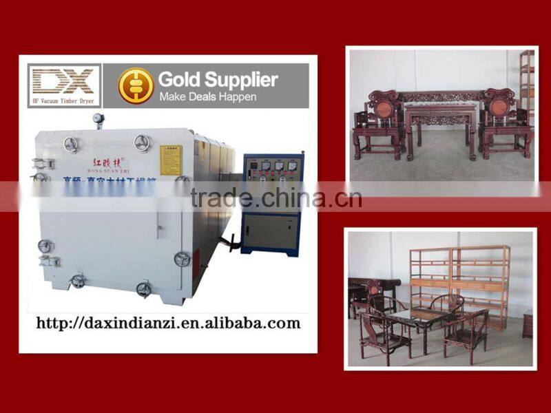 Top quality HF vacuum wood drying kiln drying oven industrial