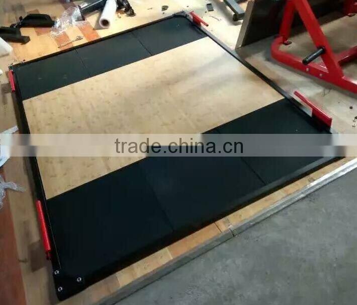 Crossfit rubber weightlifting platform,olympic platform