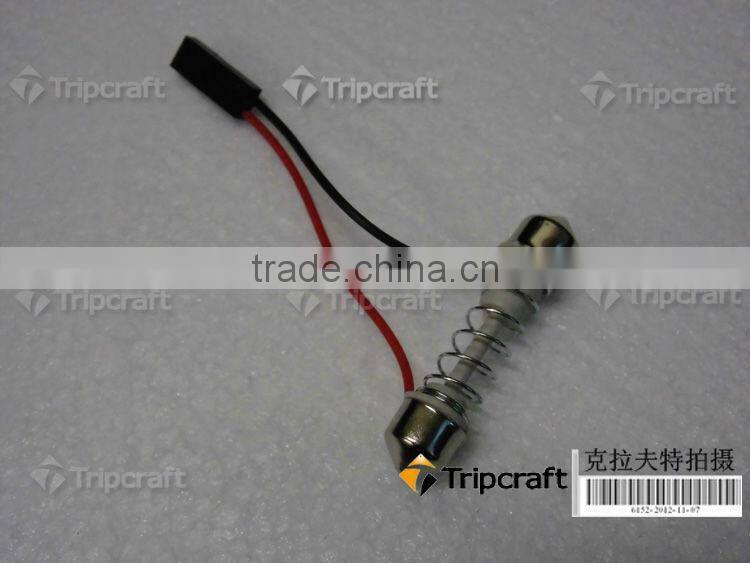 PCB 15SMD 5050 LED Auto Car Top Dome Light For Interior Reading Roof light with T10 BA9S S8.5 Festoon Bulb Adapter