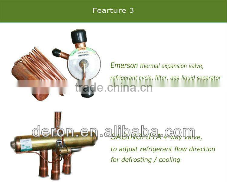 Green energy Good quality High COP water to water Solar Heat Pump (Open Loop) with 63.5kw with RA10a R 417a