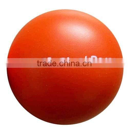 custom shape antistress ball pu foam stress ball with embossed logo