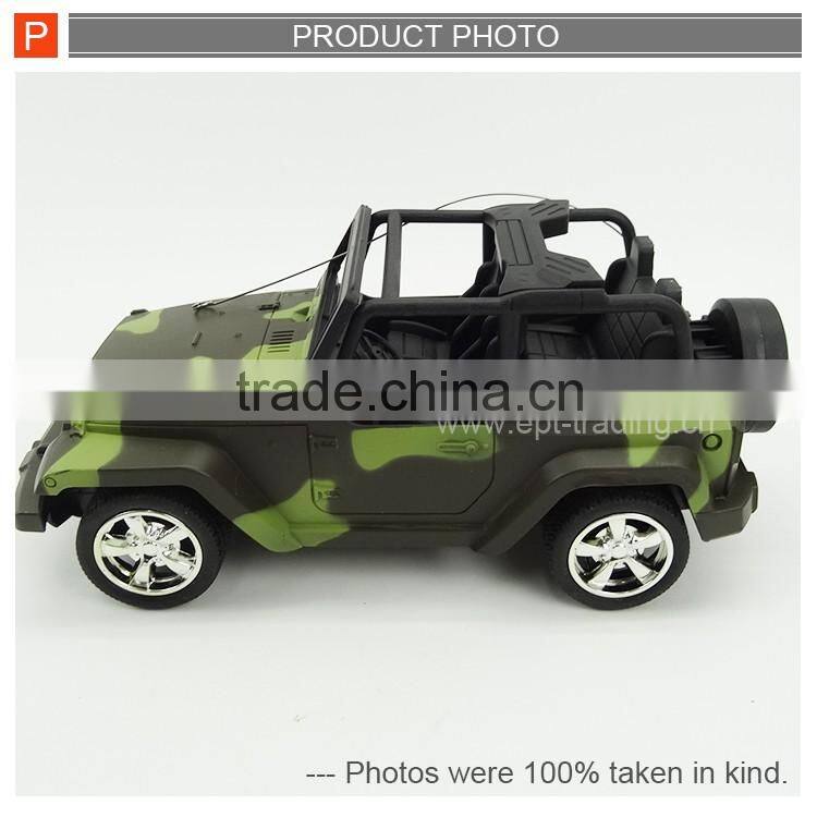Hot selling 4channels radio control toy rc military jeep