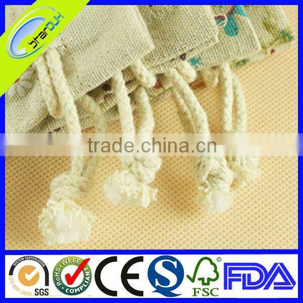 cotton wine drawstring bag manufacturer