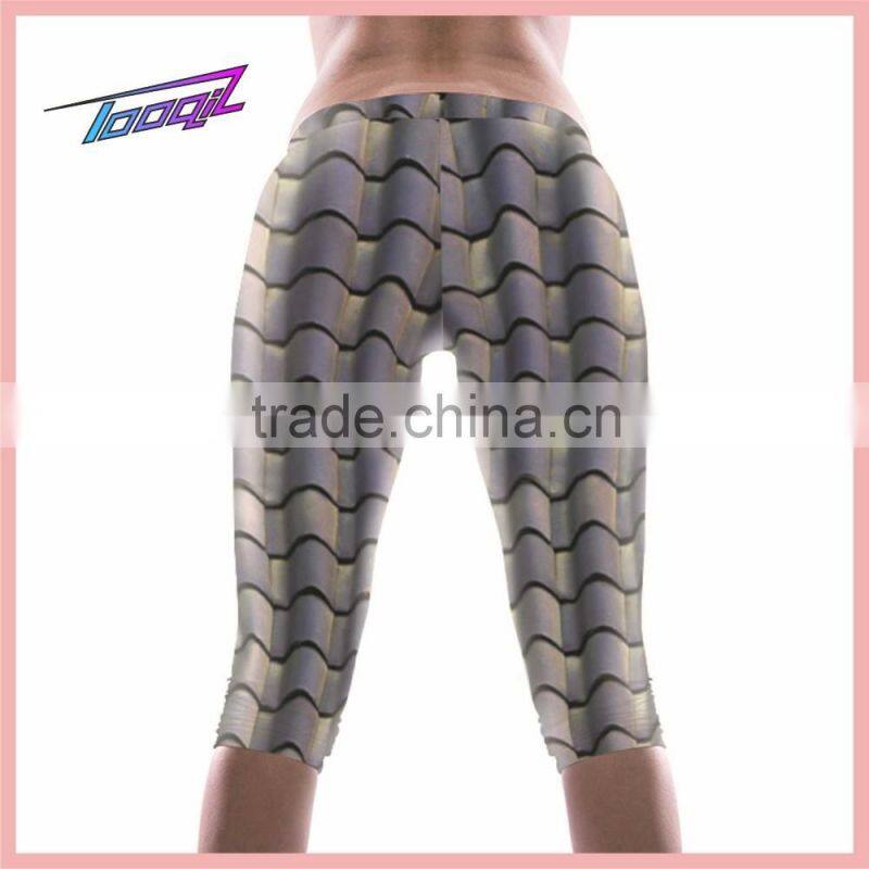 Hot sale Tooqiz Compression capris Custom