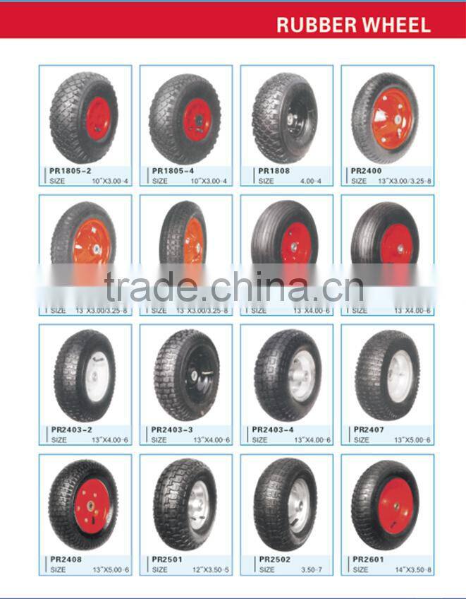 wheelbarrow tyre, wheel barrow tire, wheel barrow rubber tire 400-8 4pr wheelbarrow tyre