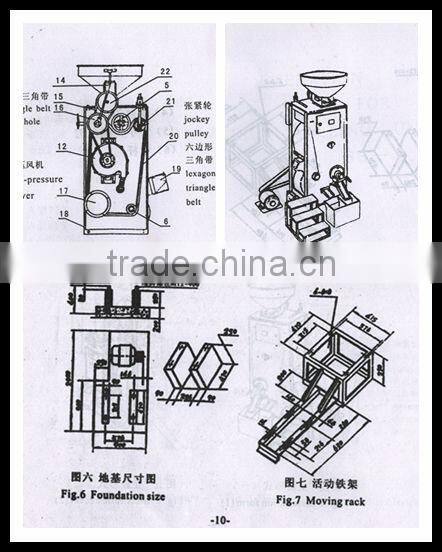 Rice Mill SB-30 factory directly,parts of rice mill manufacturer