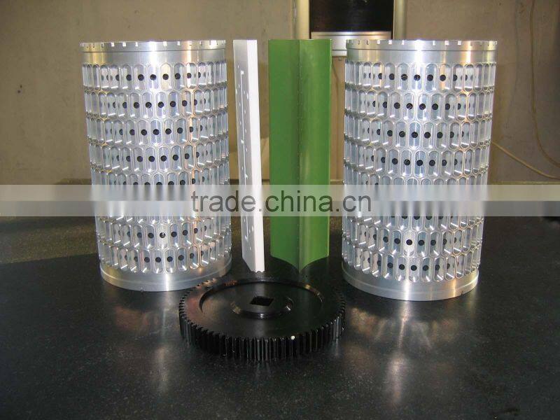 Aviation Aluminum Soft Capsule Die roll Softgel Mold cuter for paintball with wedge