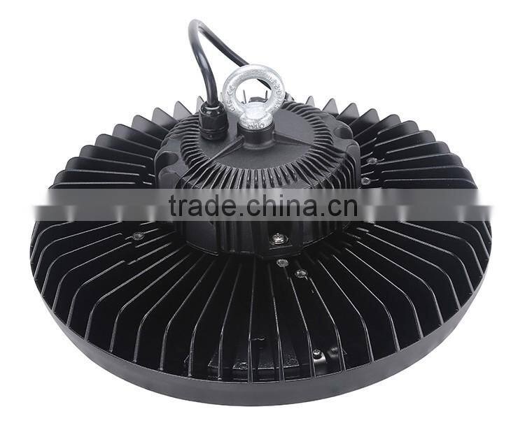 IP65 50W-200W Meanwell driver round led high bay & low bay lighting