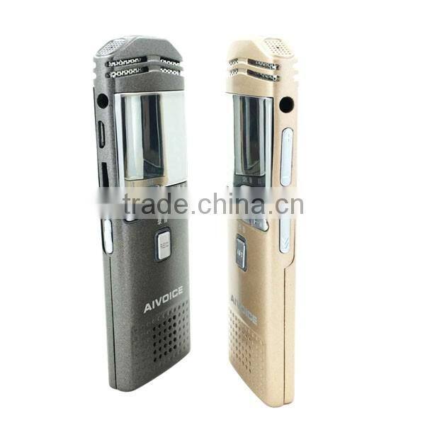 Automatic detection recording digital voice recorder with timing function