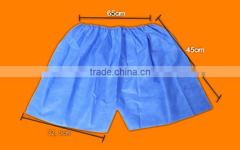 Popular Disposable Sauna Pants Nonwoven Short Pants