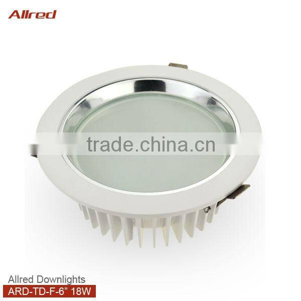 Fashionable design!White/silver color SMD5730 recessed led downlight 30w