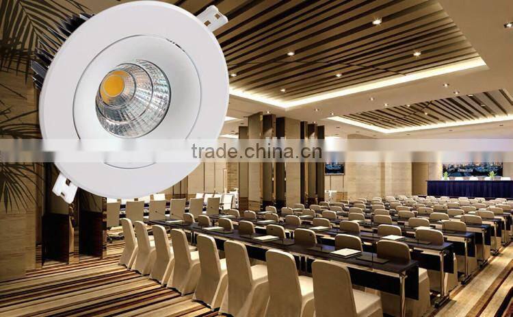 RF dimmable cob downlight 20watt dwown light RA90 CRI97 dimmable commercial downlight