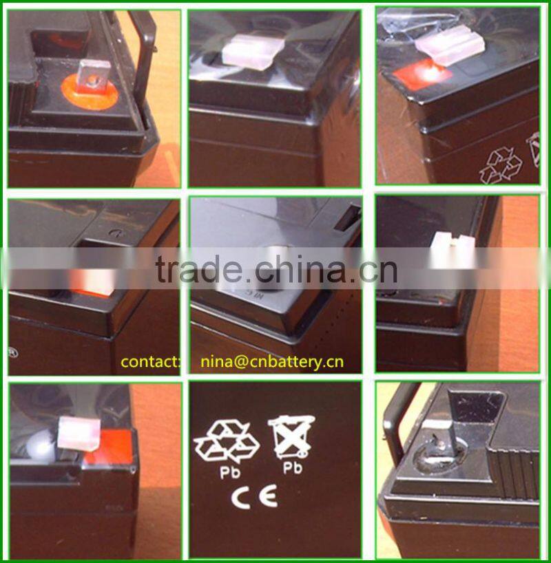 4v3.5ah Powered rechargeable battery deep cycle sealed lead acid agm battery