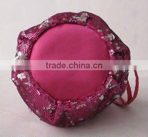 2014 Cute girl's bag sequin drawstring bag