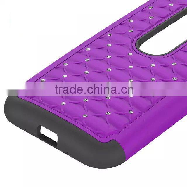 Customized Crystal Star Phone Case Cover Back for Moto G2 G3