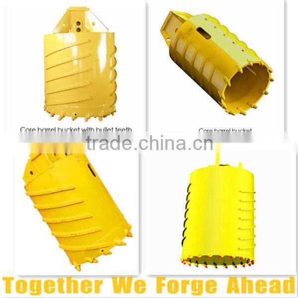 excavator mud bucket with bolt on cutting edge